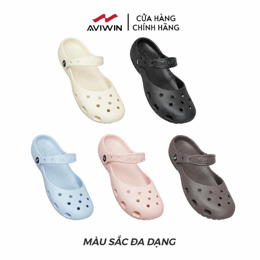 [ SH001 ] [ TẶNG KÈM CHARM ] Dép Sục Nữ Aviwin Ballet Búp Bê Siêu Dễ Thương