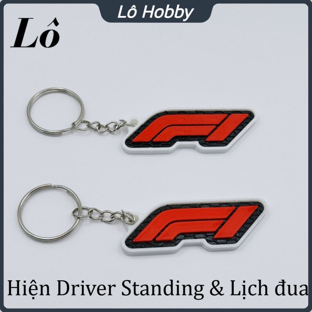 Móc Khóa Thông Minh F1 Tra Cứu Standings & Lịch Đua – Quà Cho Fan Formula 1