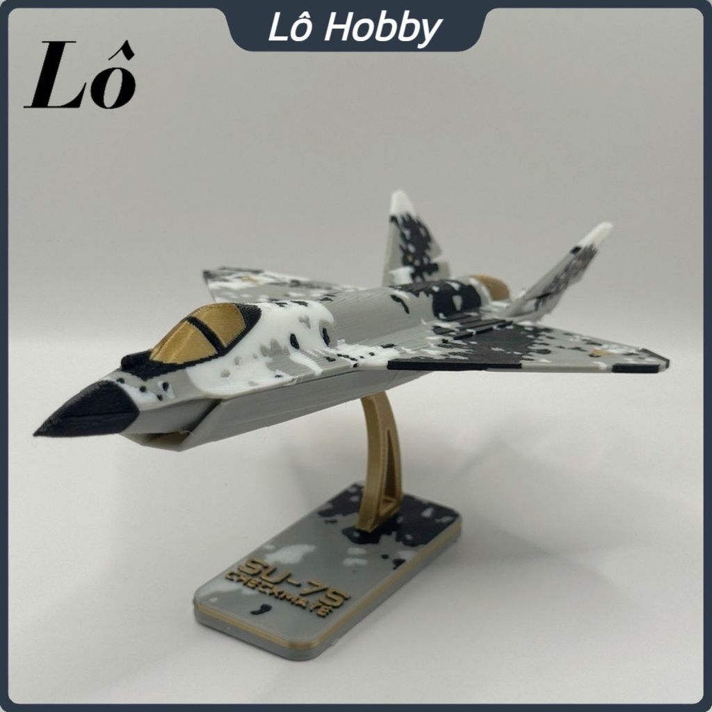 Mô Hình Kit Lắp Ráp Máy Bay Su-75 Checkmate