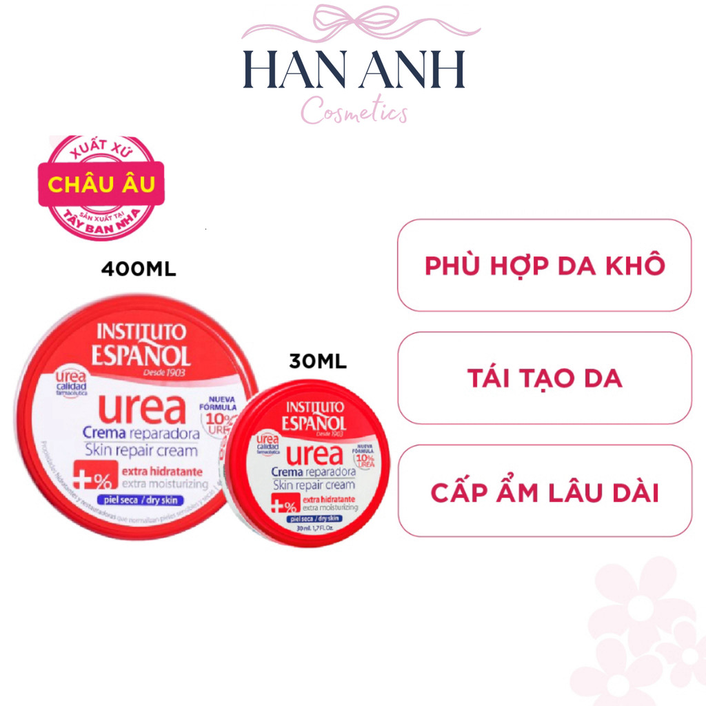 [Chính Hãng] Kem dưỡng thể Instituto Espanol Tây Ban Nha hỗ trợ dưỡng ẩm da Instituto Espanol Urea C