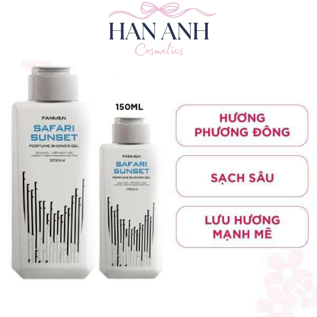 [Chính Hãng] Fanmen Sữa tắm nước hoa Safari Sunset