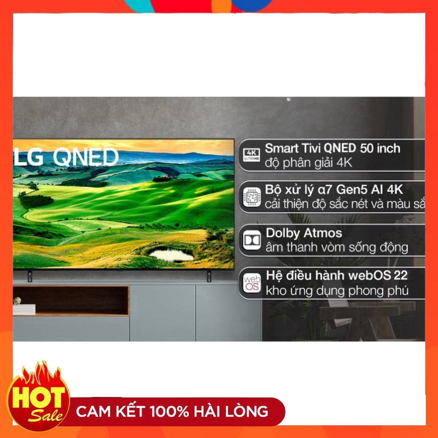 ib nhận khuyến mãi_ Smart Tivi QNED LG 4K 50 inch 50QNED80SQA 2022  Sản xuất Indonesia _hàng mới _si
