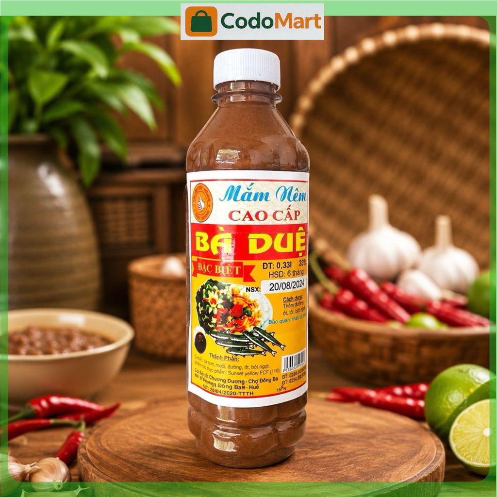 Mắm Nêm Bà Duệ 330ml - Đặc sản Huế
