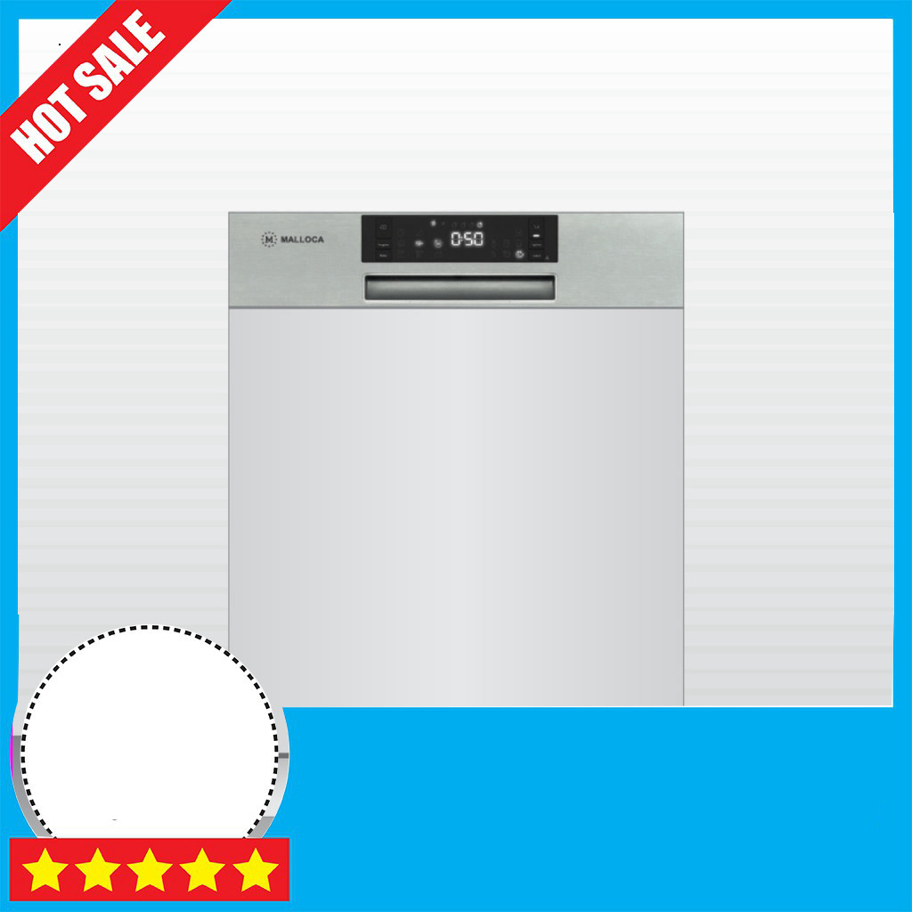 IB đặt hàng  Máy Rửa Chén Cao Cấp Chìm Bán Âm Loại 1 Malloca MDW14-S08SI Miễn phí lắp đặt