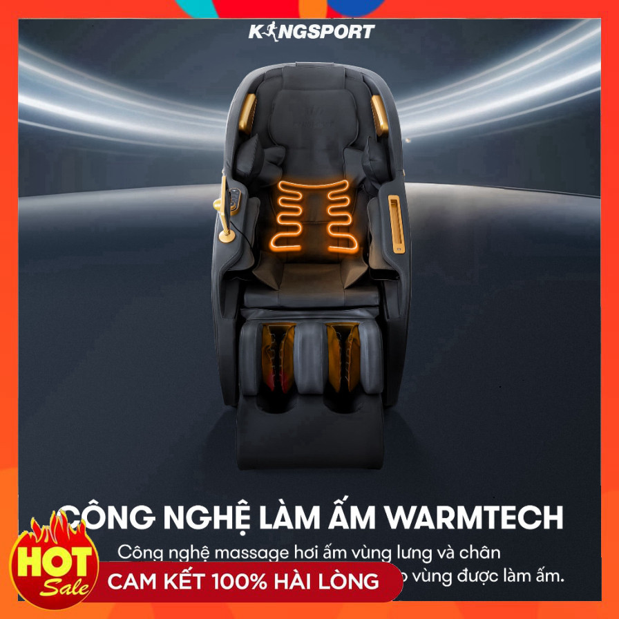 ib nhận khuyến mãi_ CHỈ GIAO HCM | Ghế massage KINGSPORT G77 New màu sắc hiện đại, tích hợp điều khi