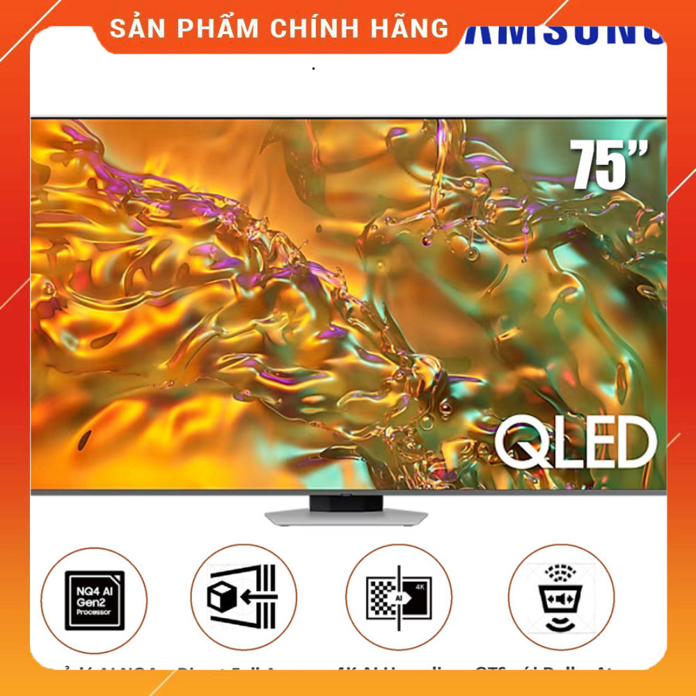 Nhắn shop đặt Máy Tivi Cáp 4K QLED 75inch Samsung Hãng Chuyên Nhiệt độ Mới Tivi QLED 4K 75 inch từ S