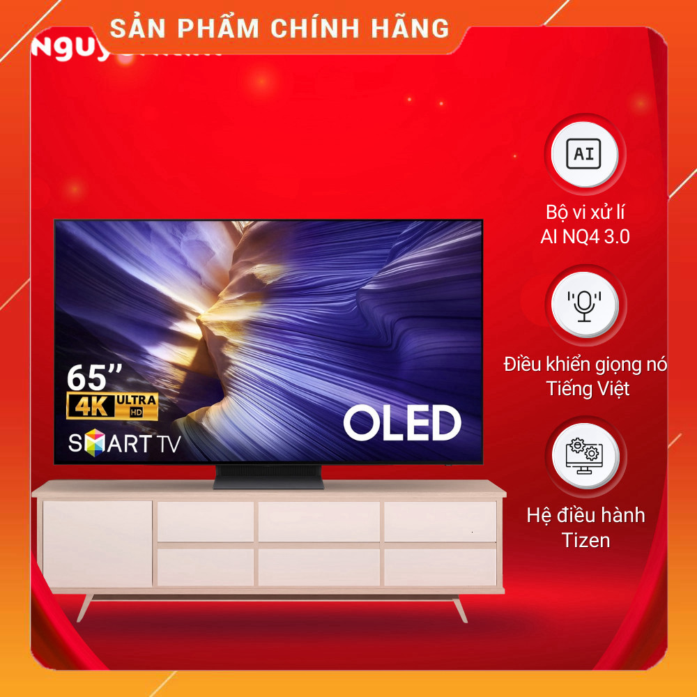 Nhắn shop đặt Thiết Bị Điện Gia Dụng > Tivi & Phụ kiện > Tivi Tivi OLED Samsung 4K 65 inch QA65S90FA