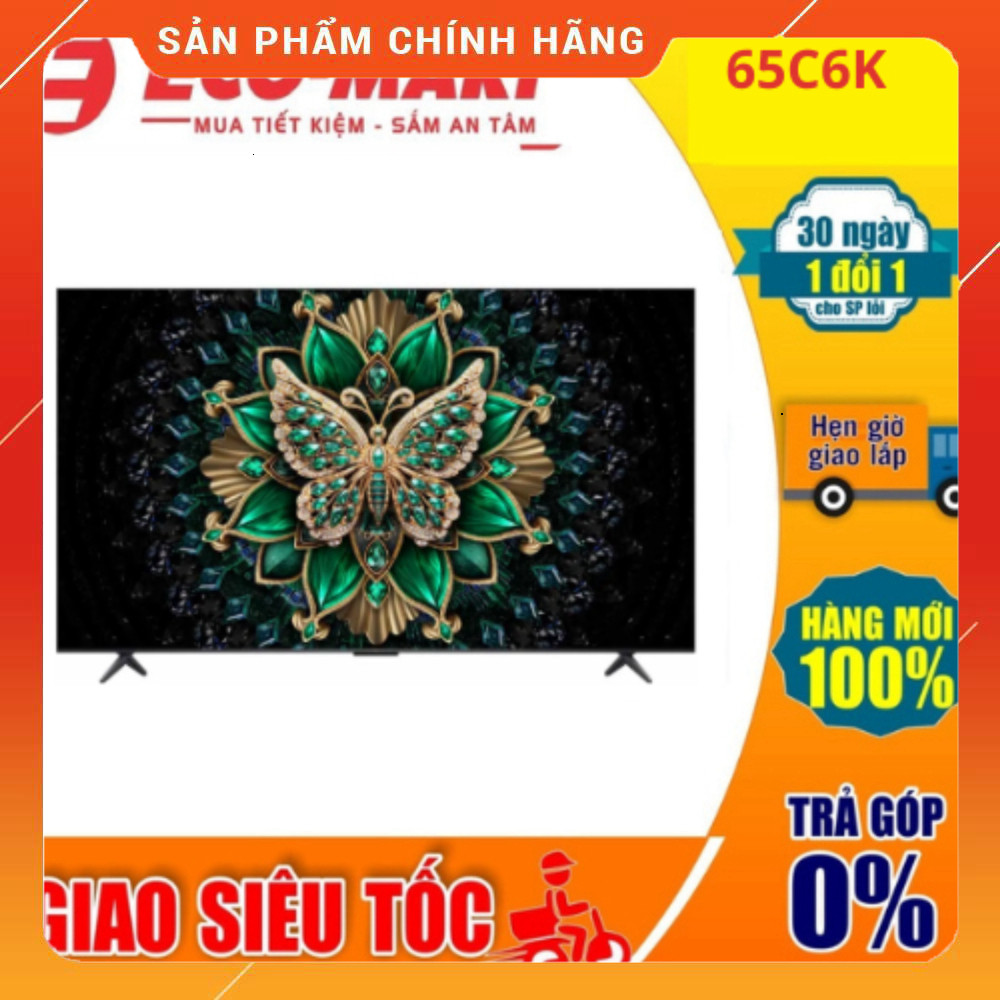 Nhắn shop đặt Tivi TCL Google TV 65 Inch QD-Mini LED 4K 65 Inch Tivi Tấm Màn Hình Rộng Màn hình rộng