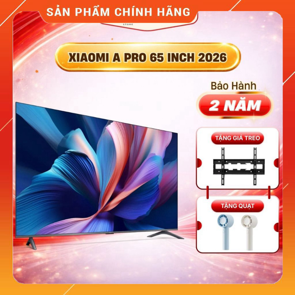 Nhắn shop đặt Máy Tivi Xiaomi A Pro 65 Inch Google TV 4K QLED 2026 Chính Hãng Quốc Tế ### CONTENT: S