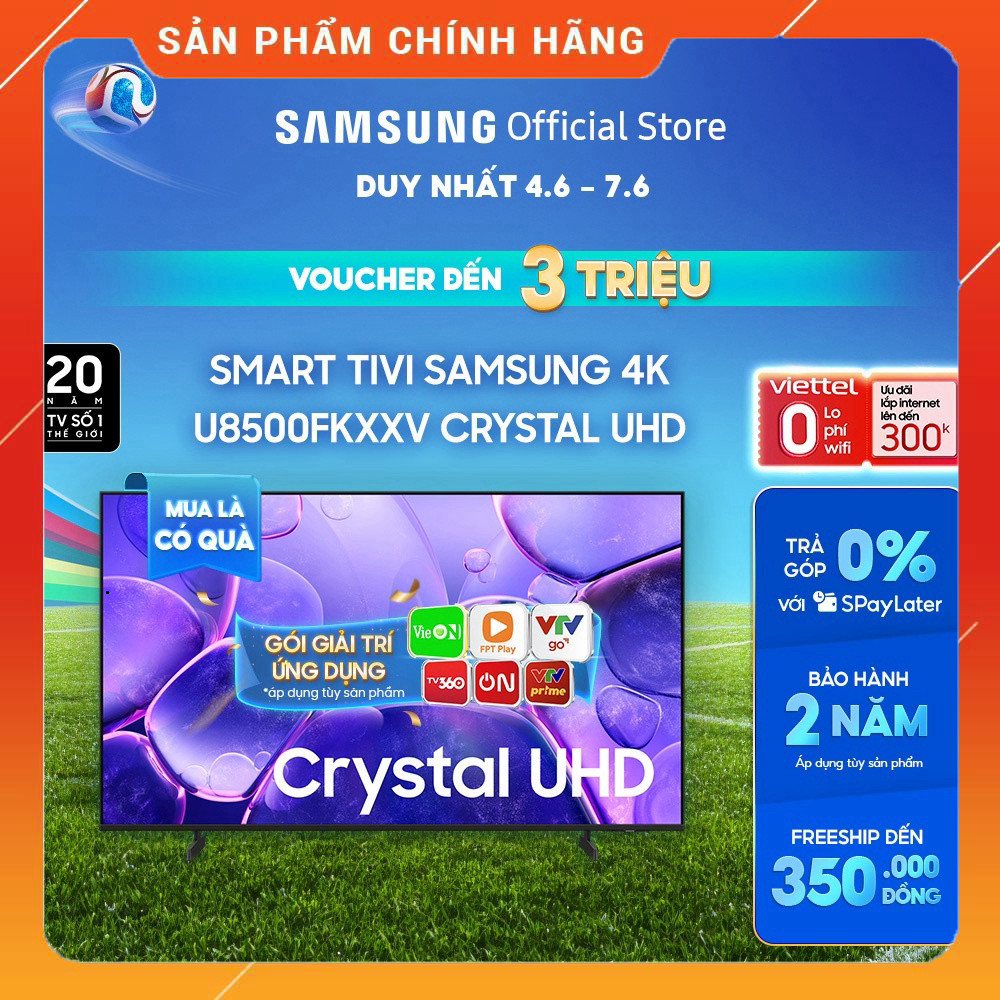 Nhắn shop đặt Tivi Samsung UHD U8500FKXXV 4K HDR 50 inch Nhanh Chóng Chất Lượng Cao ..