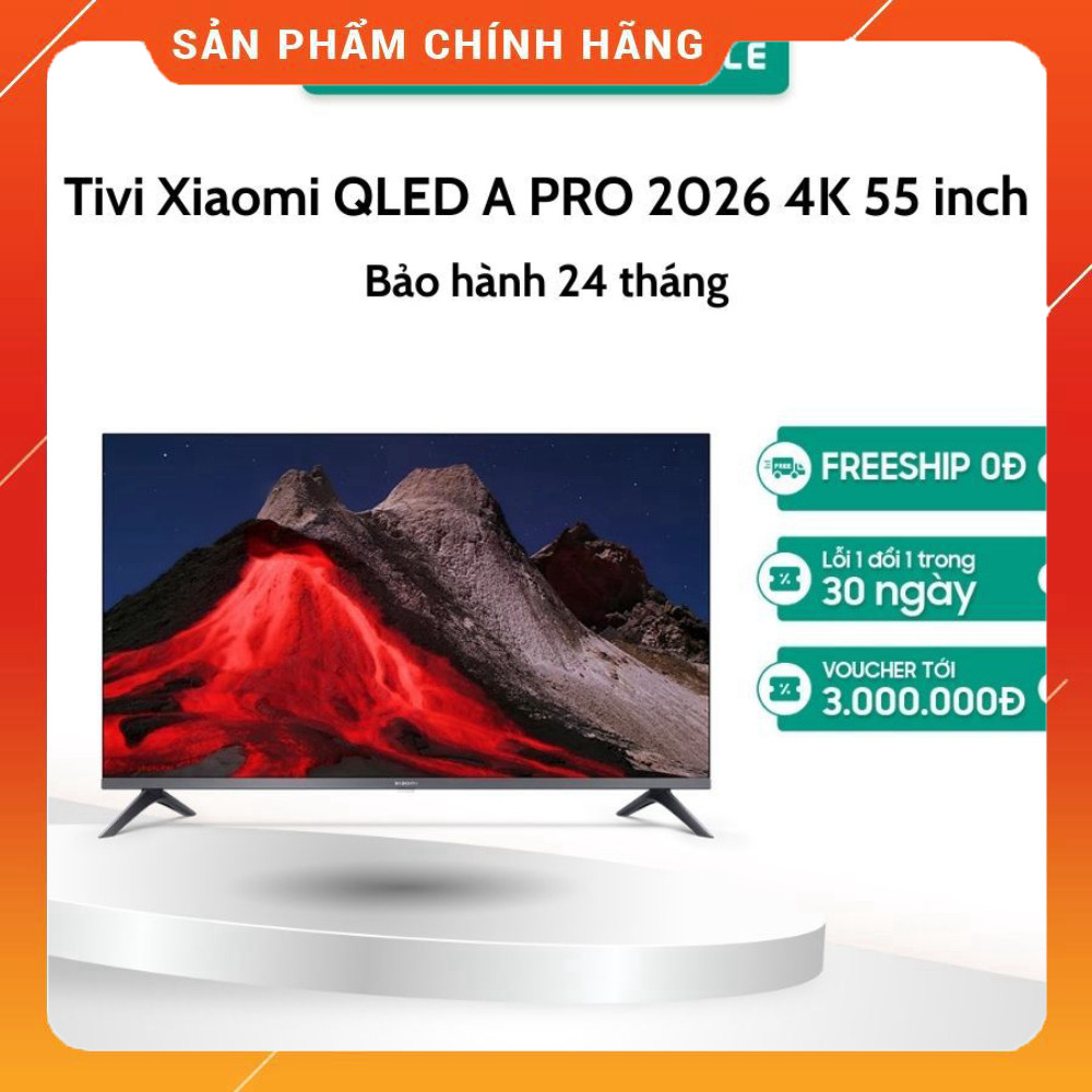 Nhắn shop đặt Google Tivi Xiaomi QLED UHD 2026 4K 55 inch L55MB-APSEA Tivi 4K Xiaomi QLED 55 inch L5