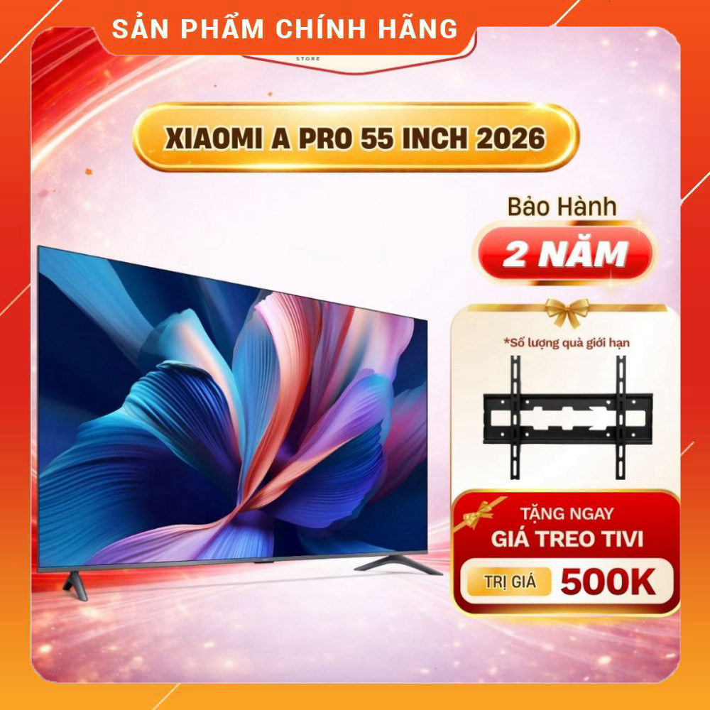 Nhắn shop đặt Xiaomi Tivi A Pro 55 Inch 4K QLED Smart TV Tiếng Việt Google TV Quốc Tế ..