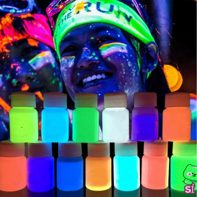 Sơn Dạ Quang Luminous Cho Vẽ BodyPainting Sự Kiện Trang Trí Vui Vẻ Cực Ngon