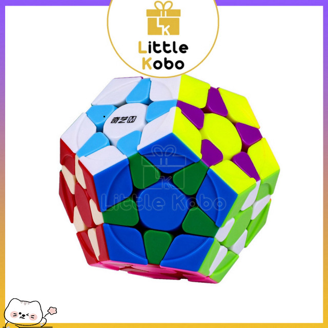 Đồ Chơi Rubik M Megaminx Stickerless Nam Châm Tích Hợp 12 Mặt Cho Trẻ Em