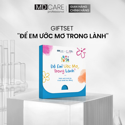 Khăn Bandana Giáng Sinh MD CARE Sticker "Để Em Ước Mơ Trong Lành"