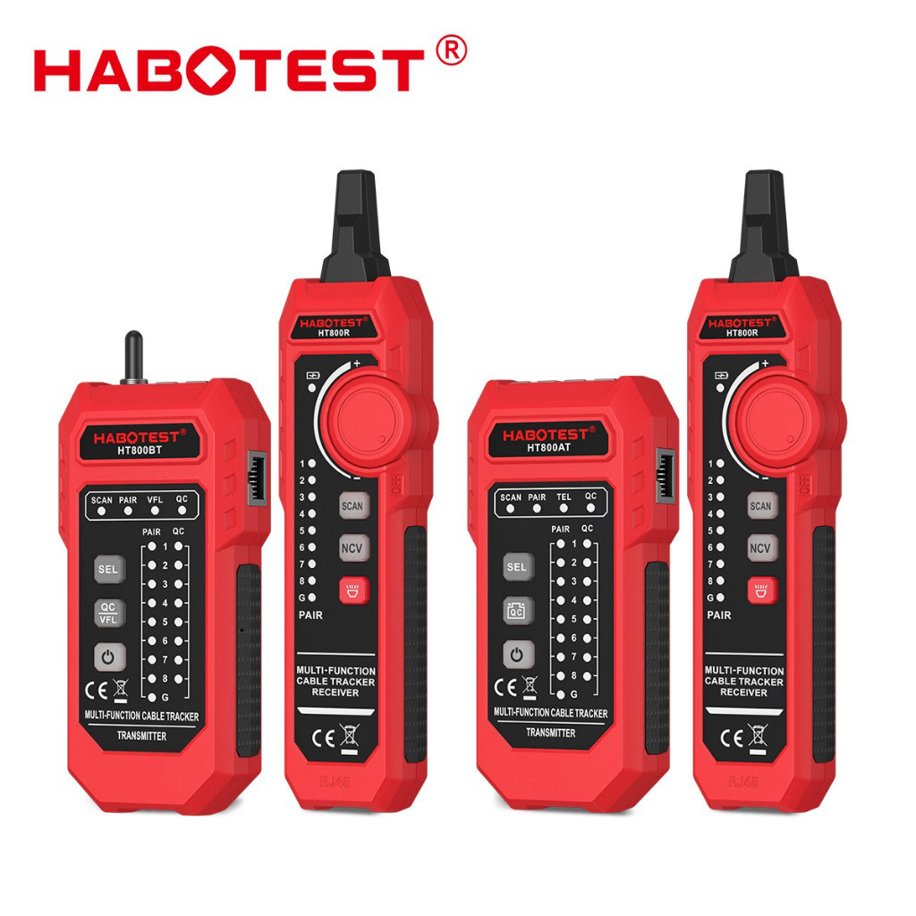 D HABOTEST HT800AB Network Cable Tracer Cable Lan Tester Máy kiểm tra cáp mạng hiệu quả cho cáp Ethe