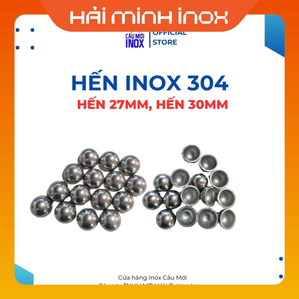 Giá sỉ 1kg hến 27, hến 30 trang trí hàng rào, cổng - chất liệu inox 304 - độ bền cao, chống gỉ sét