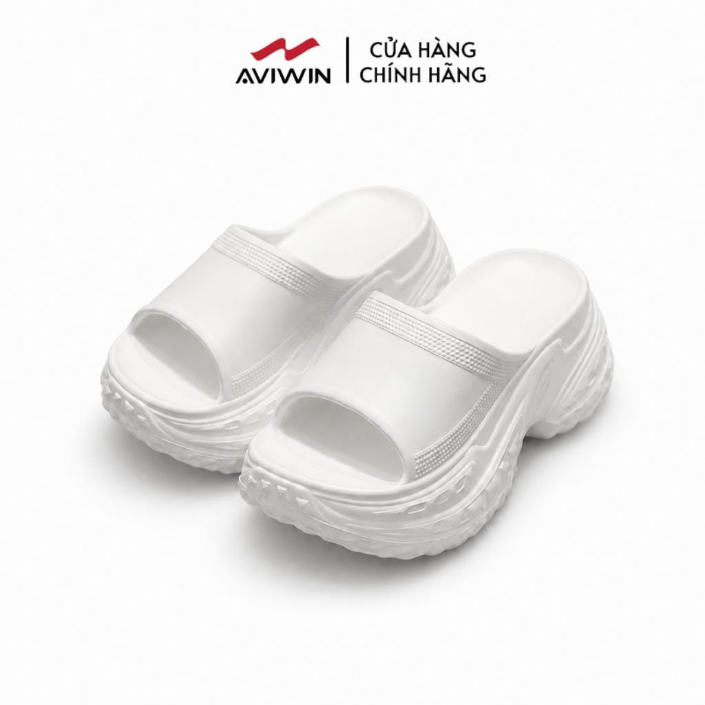 [TE001] Dép bánh mì nữ Aviwin tôn chiều cao 8phân phong cách nữ mới