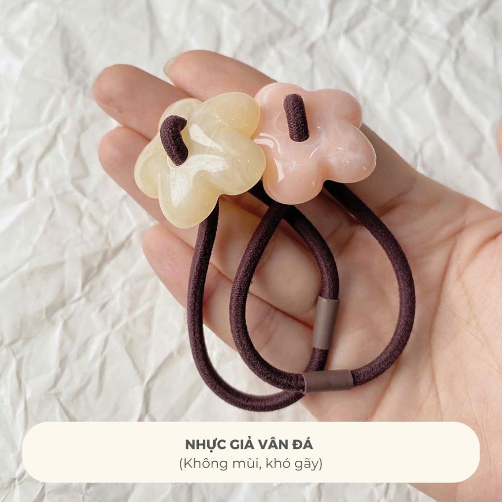 Dây Cột Tóc Hình Hoa NHÀ CÚ Dây Buộc Co Giãn Phong Cách Hàn Quốc Dễ Thương Hot Trend 6177 | BigBuy360 - bigbuy360.vn