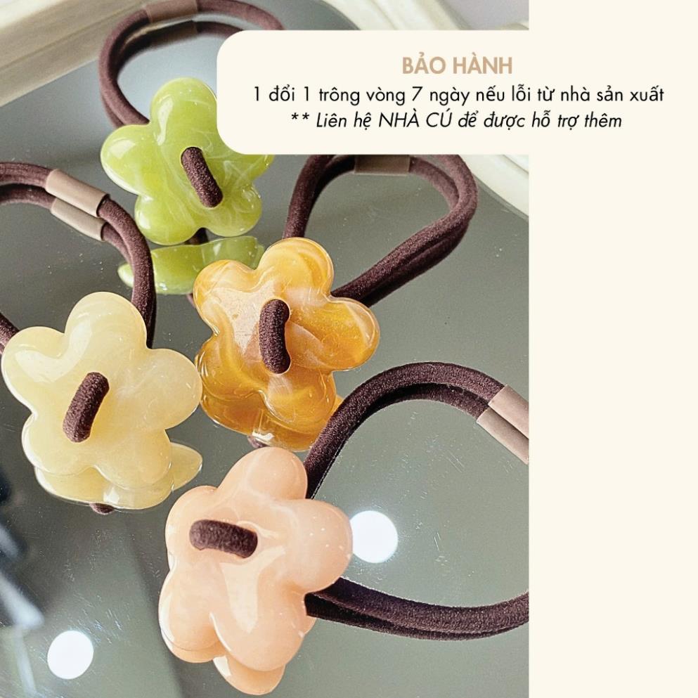Dây Cột Tóc Hình Hoa NHÀ CÚ Dây Buộc Co Giãn Phong Cách Hàn Quốc Dễ Thương Hot Trend 6177 | BigBuy360 - bigbuy360.vn