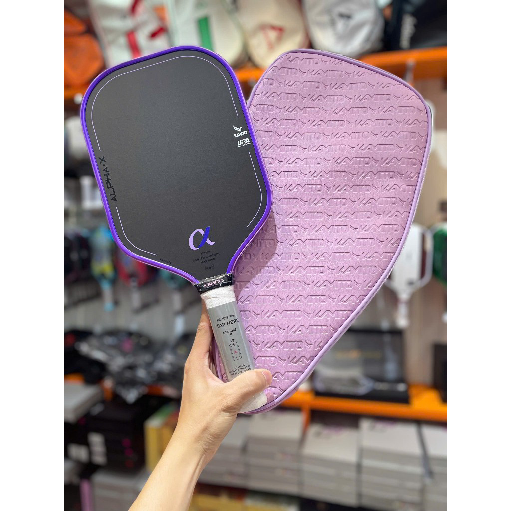 [ KAMITO ] VỢT PICKLEBALL KAMITO ALPHA X CHÍNH HÃNG ( tặng kèm quấn cán và dán viền ) SportQ&A