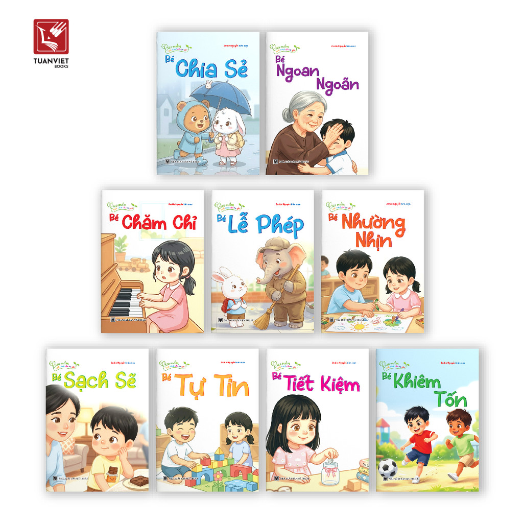 Sách - Combo 9 Cuốn Gieo Mầm Tính Cách TUANVIET BOOKS