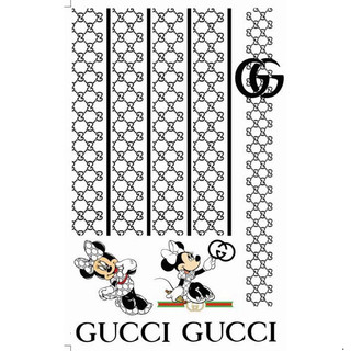 [KTX] Tem dán xe điện GUCCI 33 MICKY cho K1, VC, V1, tem 3 lớp, không ảnh hưởng màu sơn xe