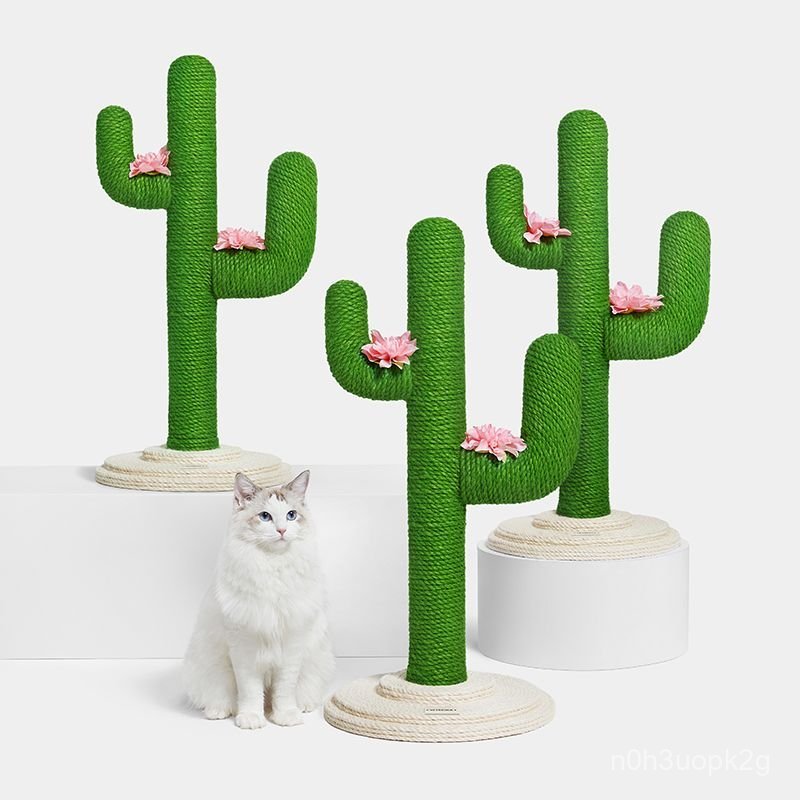 Khung leo trèo cho mèo Weika Cactus, Bảng cào móng cho mèo, Cây leo cho mèo, Kệ mèo dọc tích hợp, Đồ