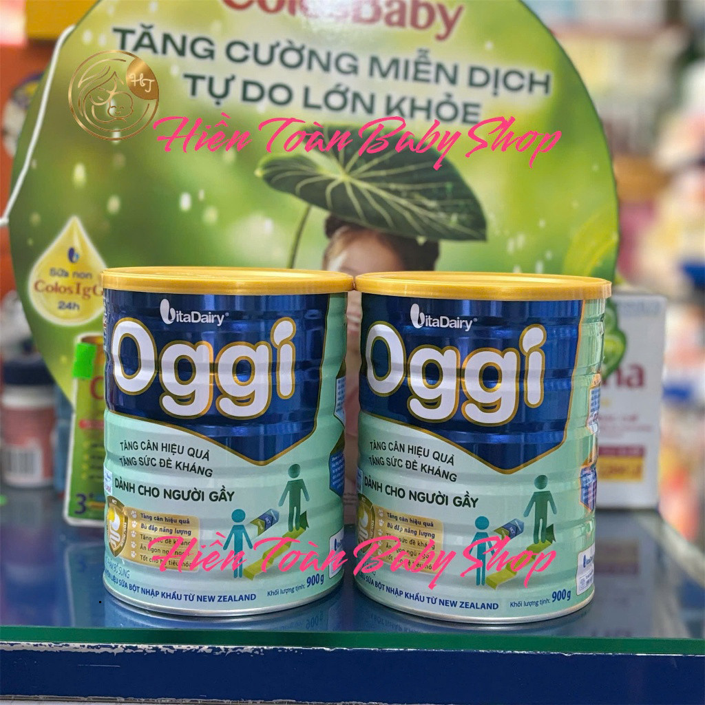 [Vtadairy] SỮA OGGI NGƯỜI GẦY 900G QUÉT MÃ TICH ĐIỂM [DATE MỚI]