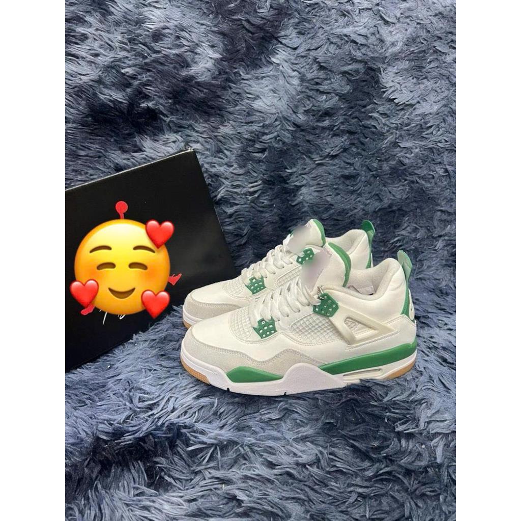 Giày Thể Thao JD4 Retro Pine Green, Giày JD4 Màu Xanh lá