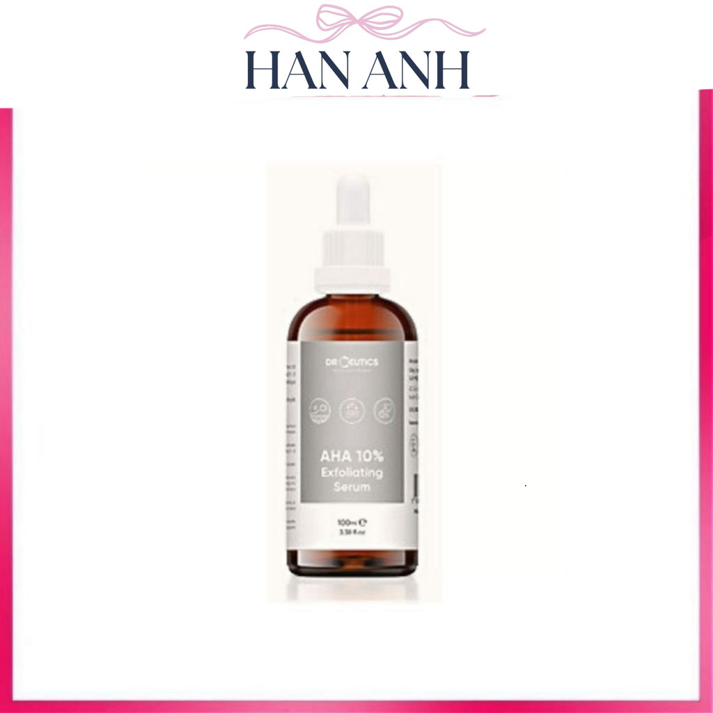 [Chính Hãng] Serum AHA 10% DrCeutics Tẩy Da Chết, Làm Sáng Và Chống Lão Hóa Da - Tinh Chất DrCeutics