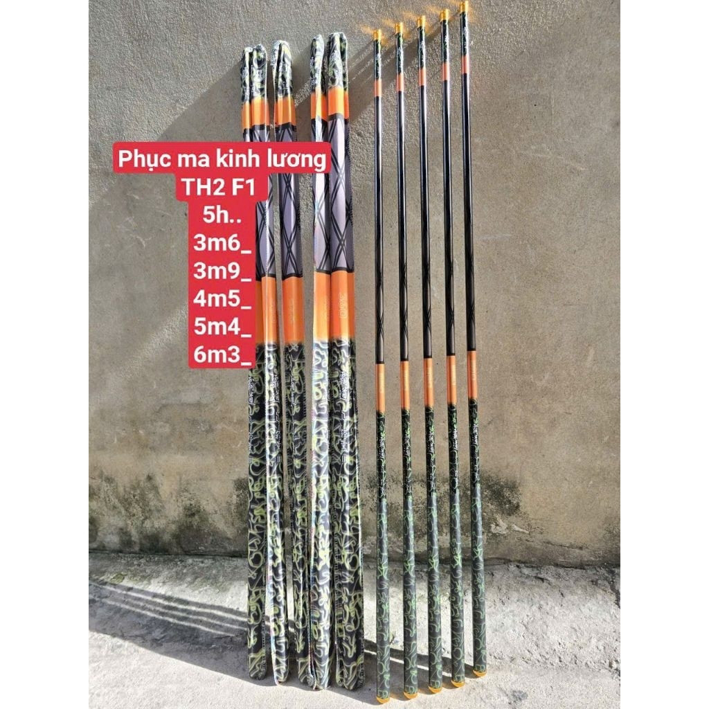 Cần câu đài MC hàng F1 phục ma kinh lượng TH2 5h. 28i tặng ngọn cần tải cá 1 đến 9kg jiavv