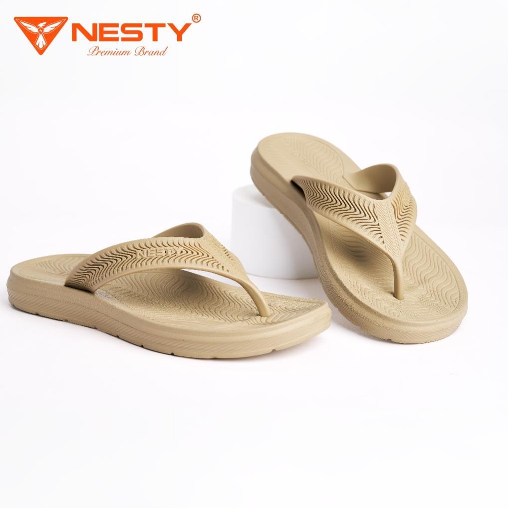 NE66 DÉP KẸP NESTY SIÊU NHẸ- ĐƯỜNG VÂN 3D HIỆN ĐẠI