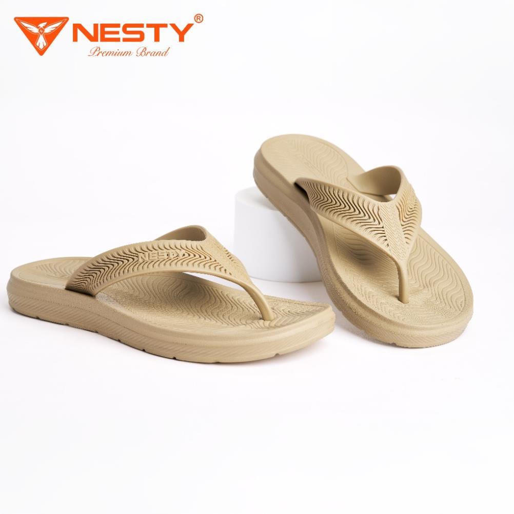 NE66 DÉP KẸP NESTY SIÊU NHẸ- ĐƯỜNG VÂN 3D HIỆN ĐẠI