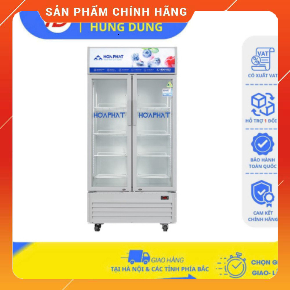 Khuyến mãi  Tủ mát Hòa Phát 526 lít HSR D6526 - Bảo hành chính hãng 24 tháng, phù hợp gia đình và cử