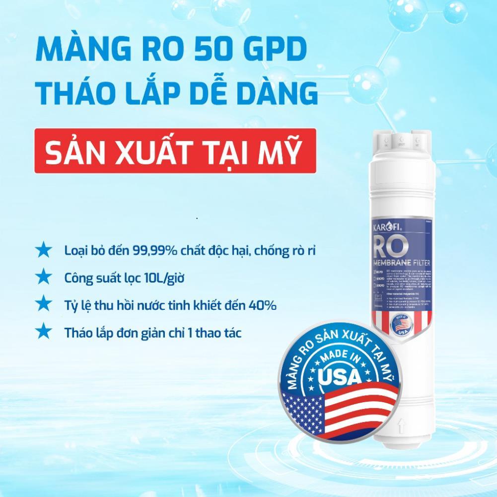 [CHÍNH HÃNG] Máy lọc nước RO Mỹ KAROFI KAQ-L22 - 12 lõi lọc công nghệ Smax