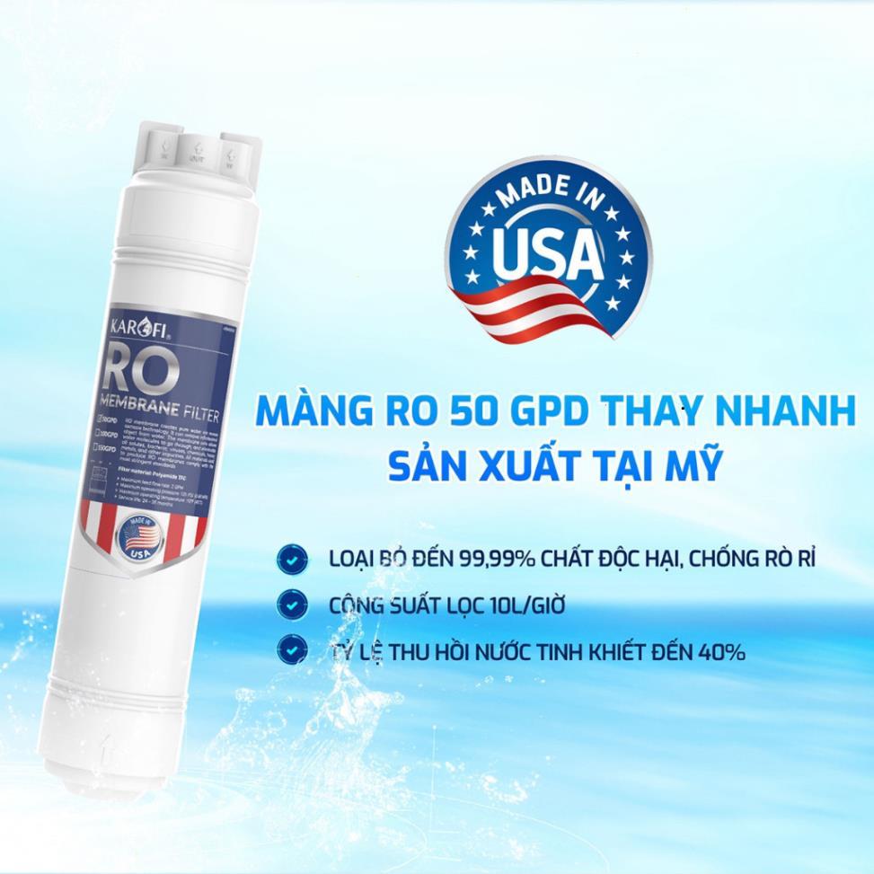 [CHÍNH HÃNG] Máy lọc nước NÓNG NGUỘI 11 lõi Karofi KAH-D18 - Gấp 3 Hydro-Ion-Kiềm