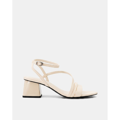 Giày Sandal Nữ 5cm Thời Trang JUNO Gót Vuông Phối Quai Tự Do SD05132