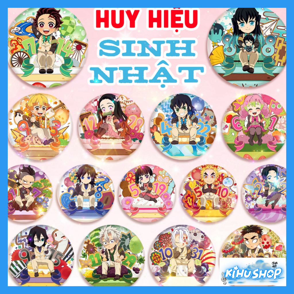 [KIHUSHOP] Máy Phụ kiện Bộ sưu tập Kny Kimetsu No Yaiba - hoạt hình truyện tranh Collectible chính t