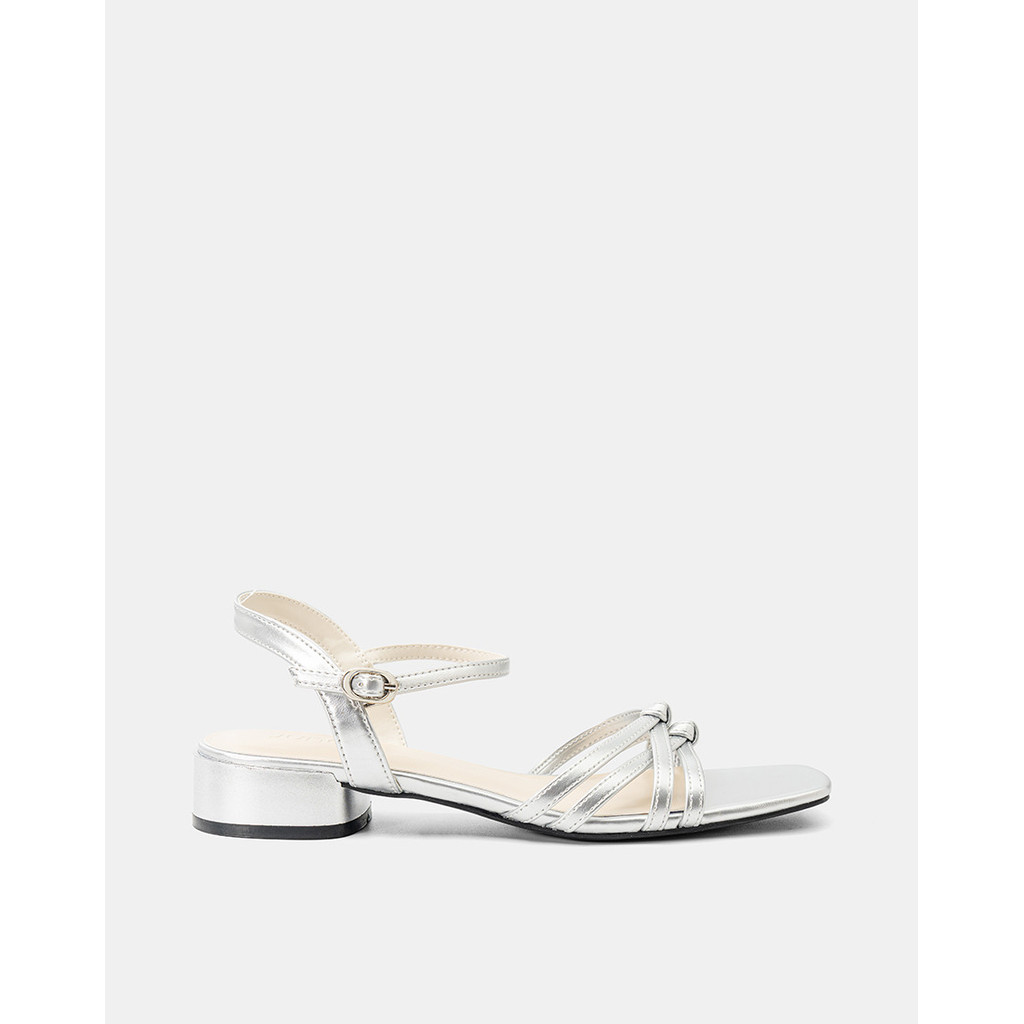 Giày Sandal Nữ 3cm Thời Trang JUNO Quai Phối Nút Thắt SD03092