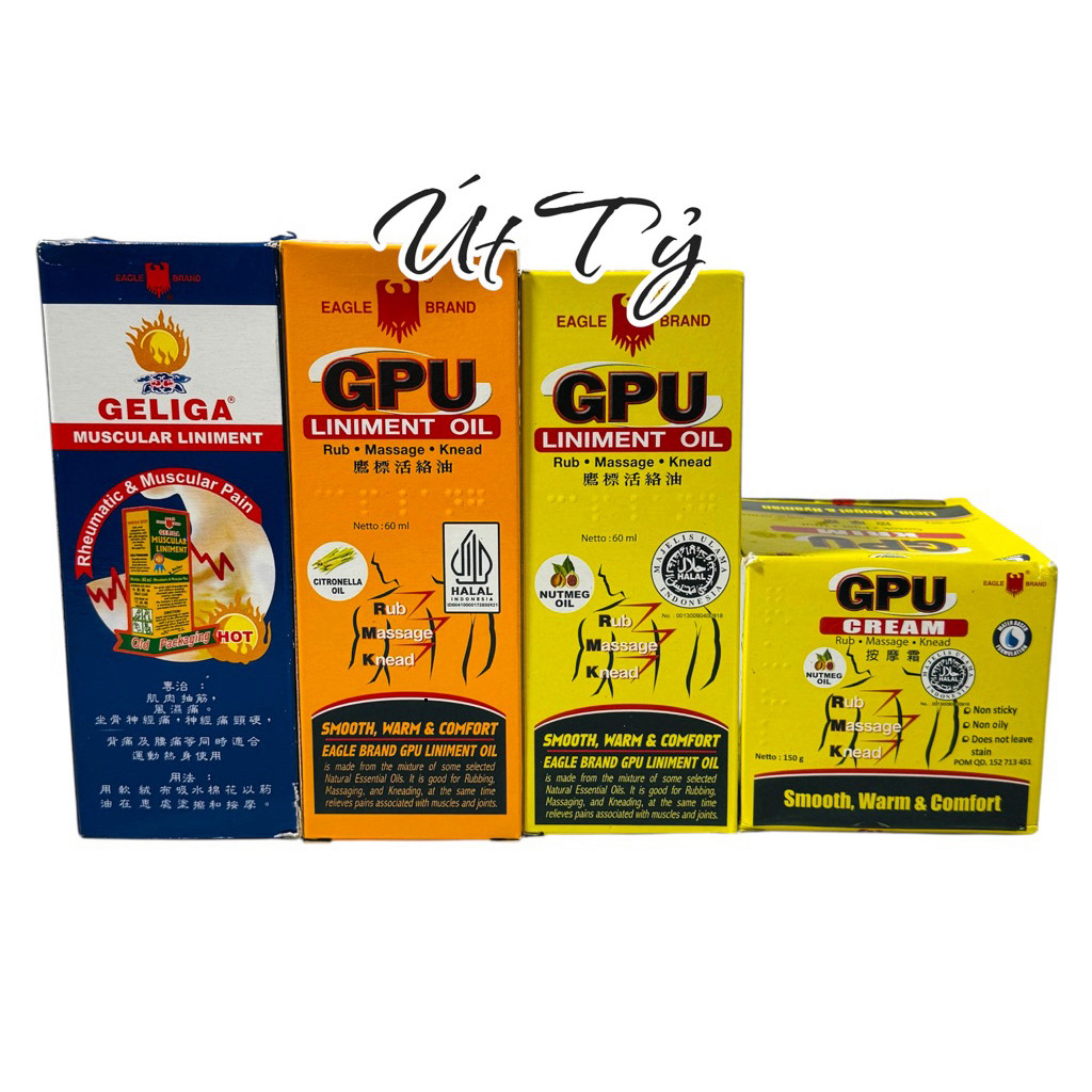 DẦU GỪNG GPU 60ML