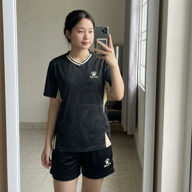 Bộ áo quần bóng đá,áo đá banh nam nữ #KELME# in tên số theo yêu cầu, áo thể thao chất liệu mè giá tố