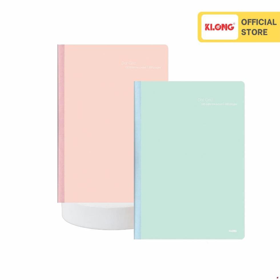 [COMBO 10 CUỐN]  Vở Dot Grid may dán gáy KLONG B5 200 trang 100/76; MS: 839 [COMBO 10 CUỐN]