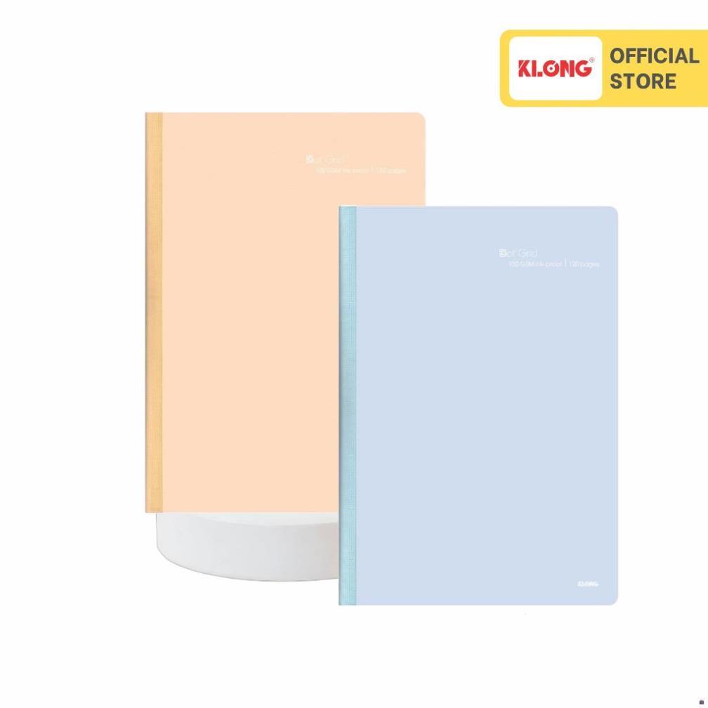 [COMBO 10 CUỐN]  Vở Dot Grid may dán gáy KLONG B5 120 trang 100/76; MS: 838 [COMBO 10 CUỐN]