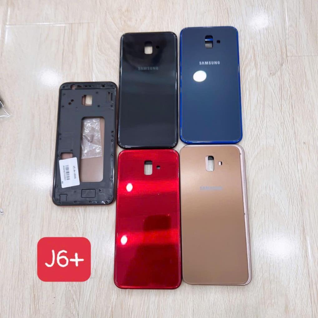 Lưng vỏ samsung j6+, nắp lưng, lưng nhựa, vỏ sam sung j610,SM-J610F, SM-J610F