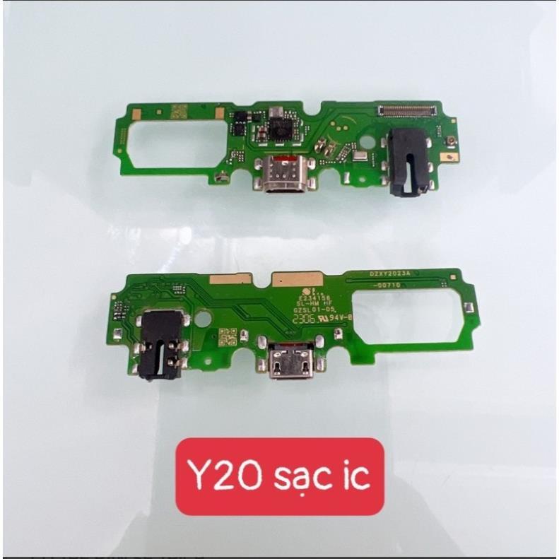 Cụm sạc Vivo Y20 có ic, bản mạch sạc, bo sạc, dây nguồn sạc, connector charge V2029, V2029_PK