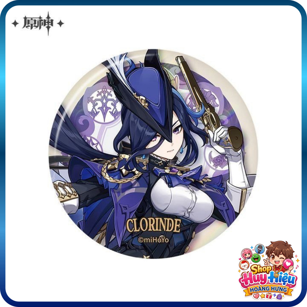 [LOẠI 1] Manga Figure Genshin Impact Clorinde Fontaine 7,5cm Genshin Impact