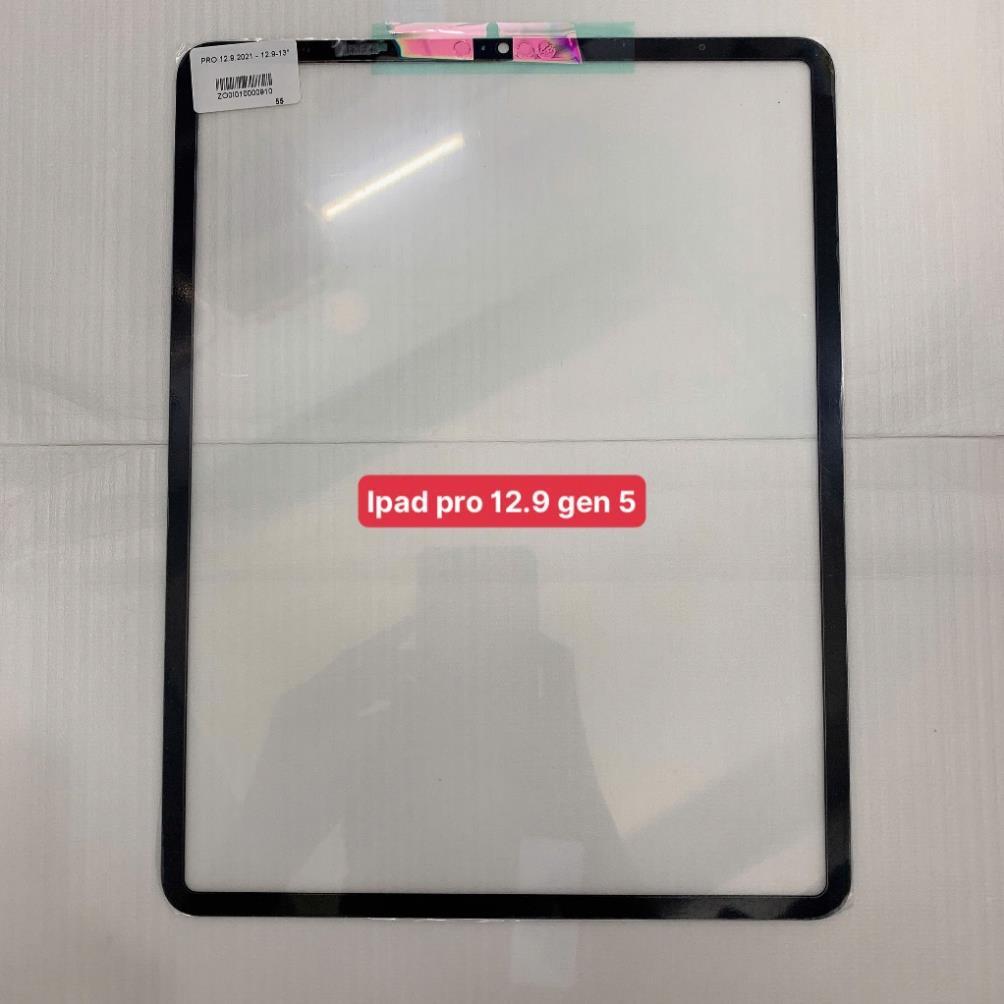 Kính ipad pro 12.9 2021, kính ipad pro 12.9 gen 5 - 12.9 inches, kính ép màn hình không keo oca, A23