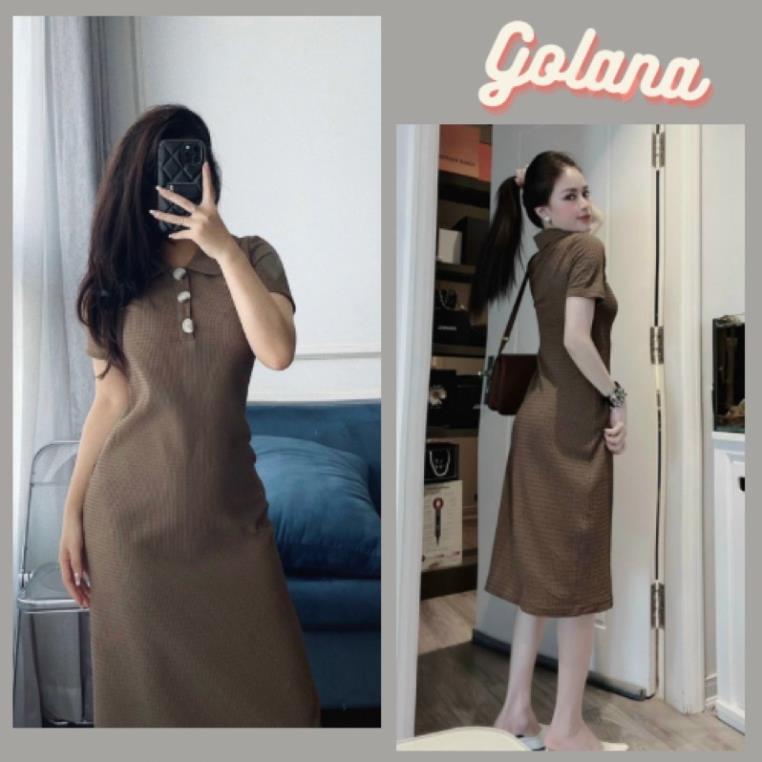Váy Polo Suông Body Viền Nổi Tổ Ong Cực Cá Tính ( Có Bigsize) (BD888) .