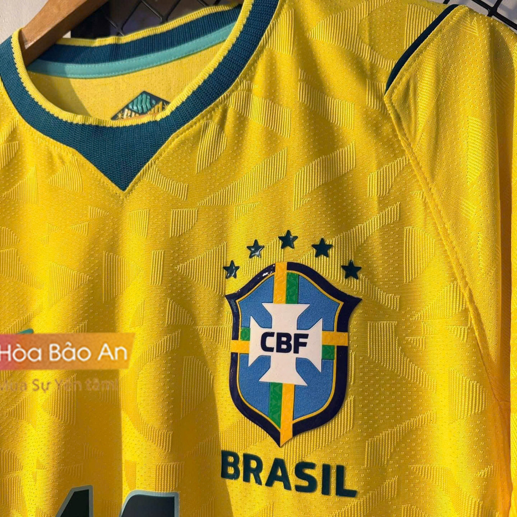 Bản Cao cấp [Chỉ Có Áo] Áo Bóng Đá Player Đội Tuyển Brazil WC 2026 màu vàng - Hàng Nhập Khẩu Thailand fom 45-95kg | BigBuy360 - bigbuy360.vn